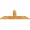 Ekena Millwork Portland Rough Sawn Timber Gable Bracket, Western Red Cedar, 48"W x 20"H x 2"D x 6"F, 10/12 Pitch GBW048X20X0206POR00RWR - alternate 5
